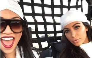 Kim Kardashian szaleje w Abu Dhabi (FOTO)