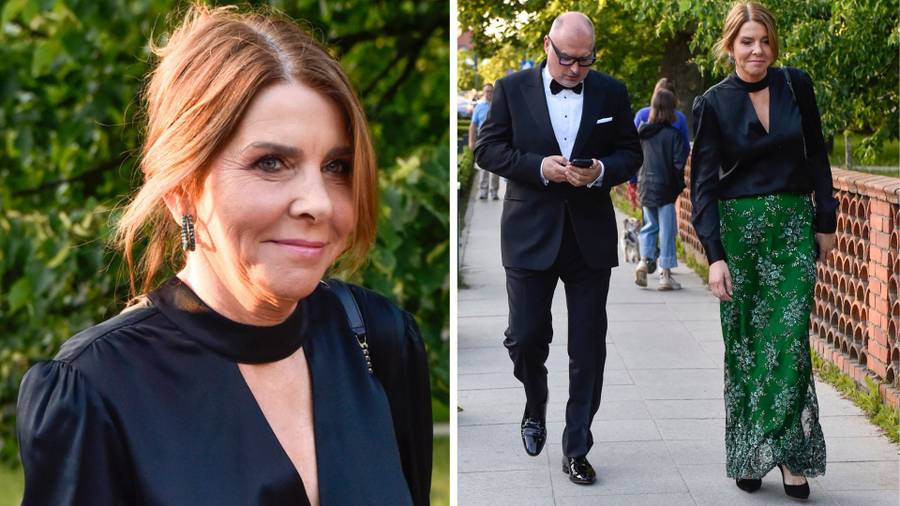 Gwiazdy na balu charytatywnym. Kurdej-Szatan, Edyta Pazura, Rafał Zawierucha z piękną żoną