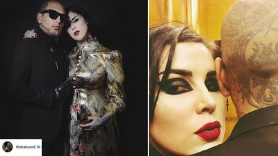 WOW! Kat Von D w jest w ciąży!