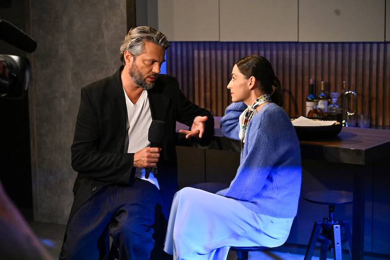 Próba spektaklu “Terapia dla par”. Agnieszka Więdłocha, Kamilla Baar, Antoni Pawlicki…