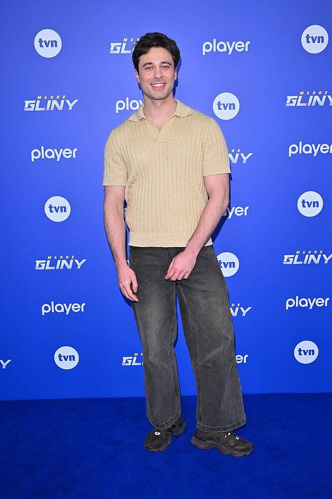 Marcel Opaliński na spotkaniu prasowym "Młode gliny", fot. KAPiF