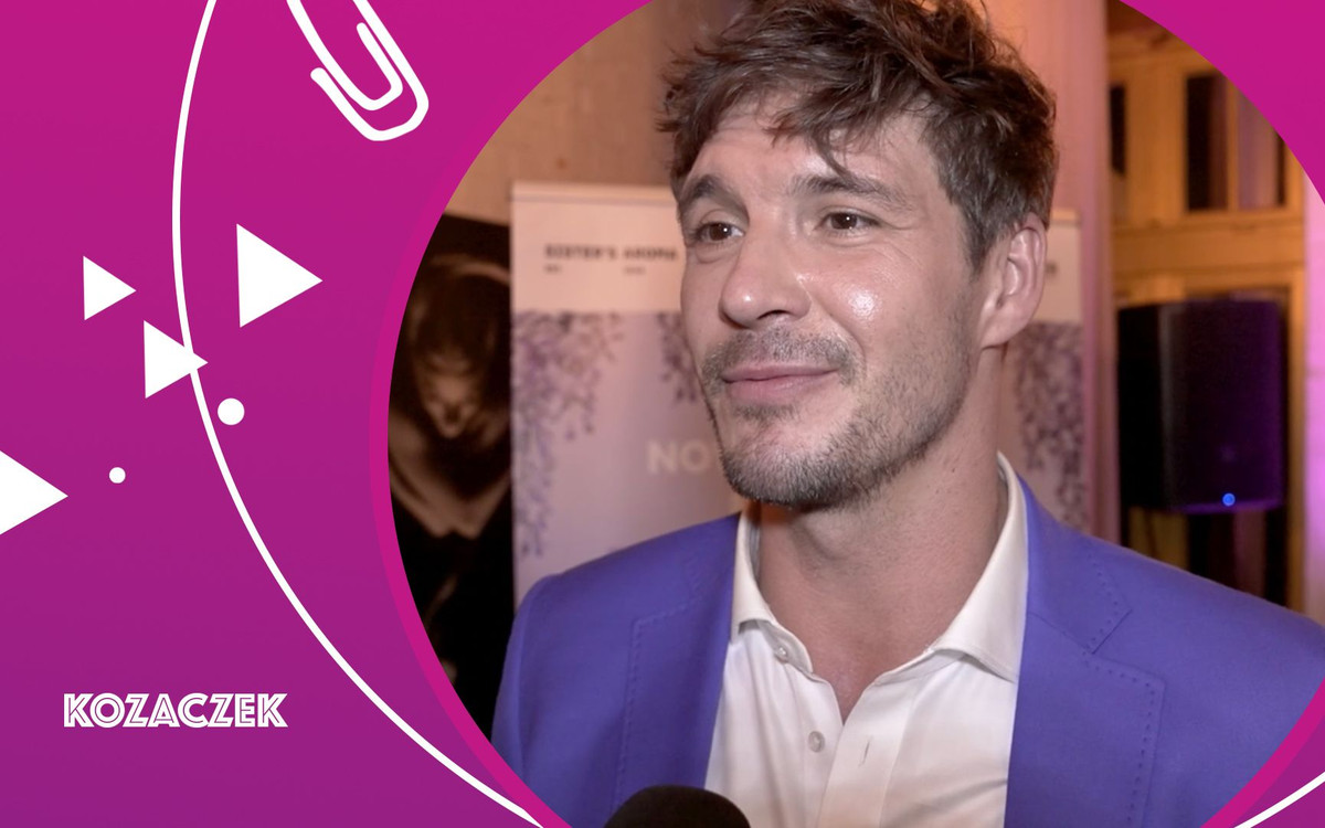 Mikołaj Roznerski rozpływa się nad 13-letnim synem: “Jest fanem M jak miłość”