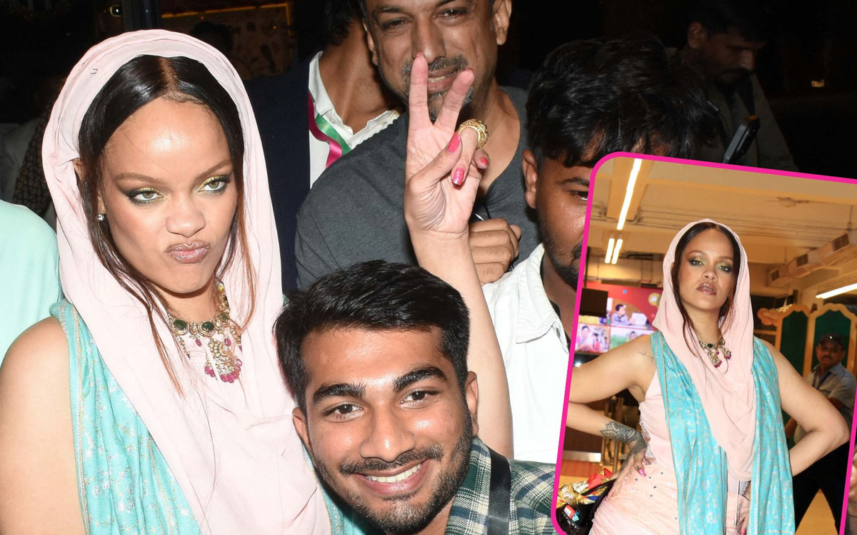 Rihanna wywołała niemałe poruszenie na lotnisku w Bombaju!