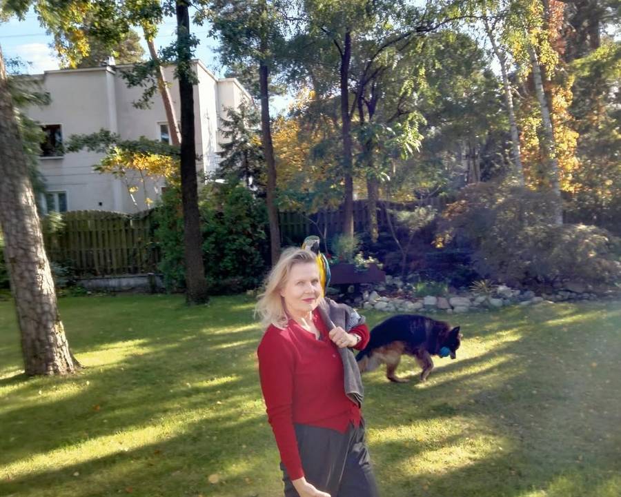 Jak mieszka Grażyna Szapołowska? Czuć elegancję i sztukę, fot. Instagram