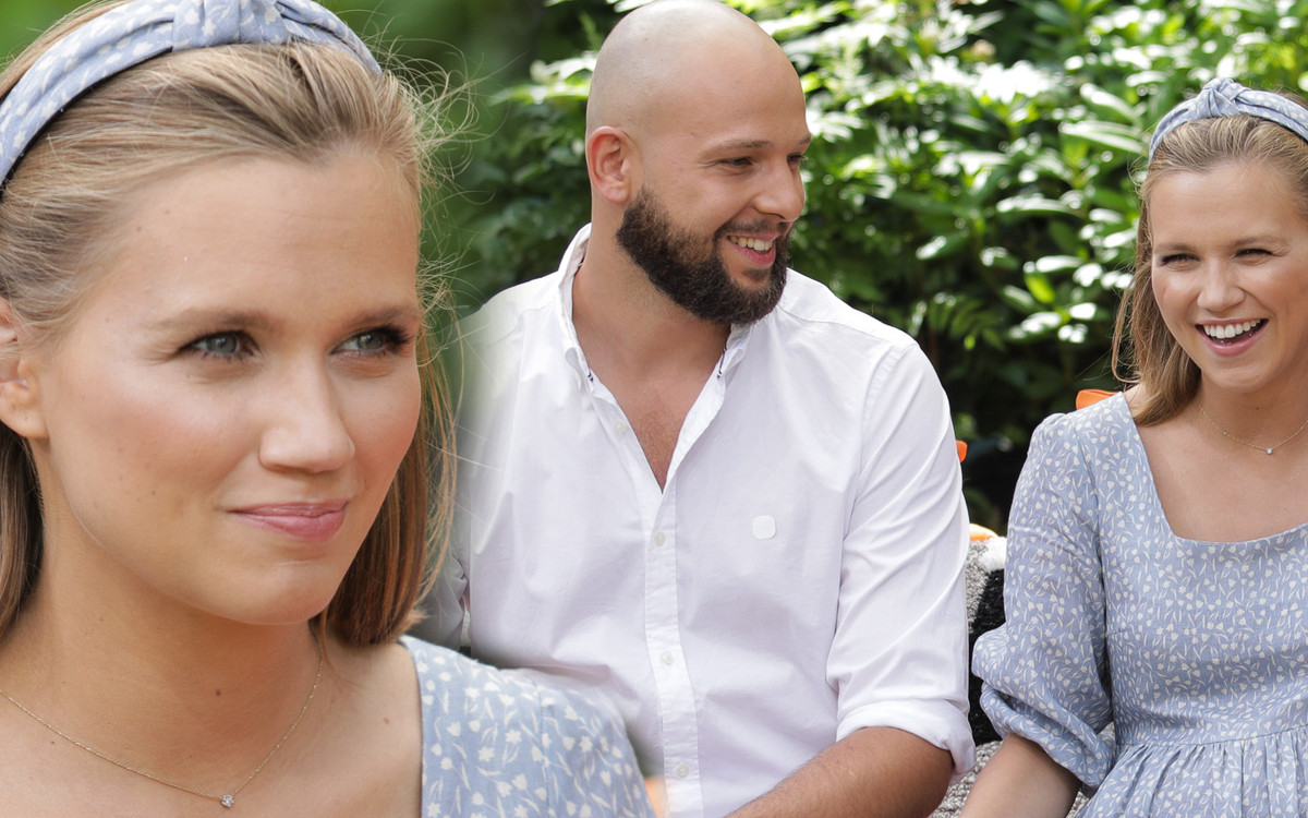 Ciężarna Agnieszka Kaczorowska z mężem w “PnŚ”. Opowiedziała, jak poradziła sobie z hejtem (ZDJĘCIA)