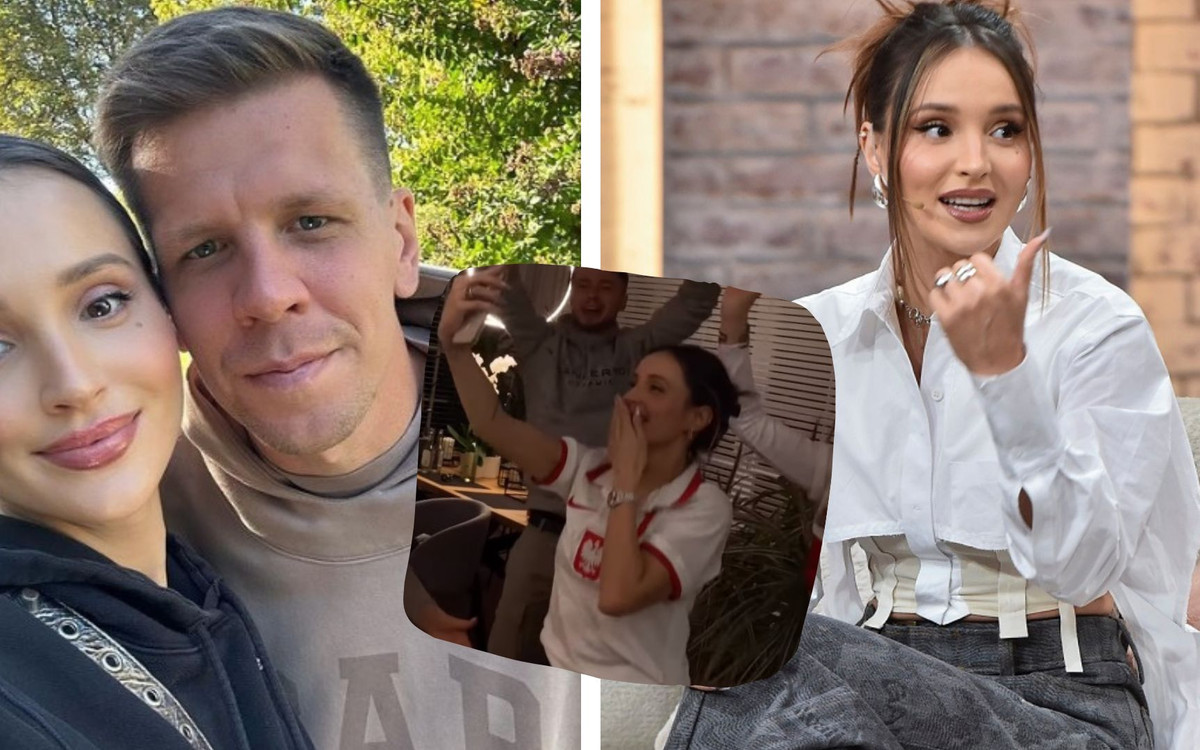 Tak Marina Łuczenko kibicowała biało-czerwonym. Po meczu połączyła się z Wojtkiem Szczęsnym (WIDEO)