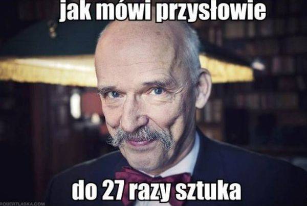 Janusz Korwin Mikke bohaterem memów