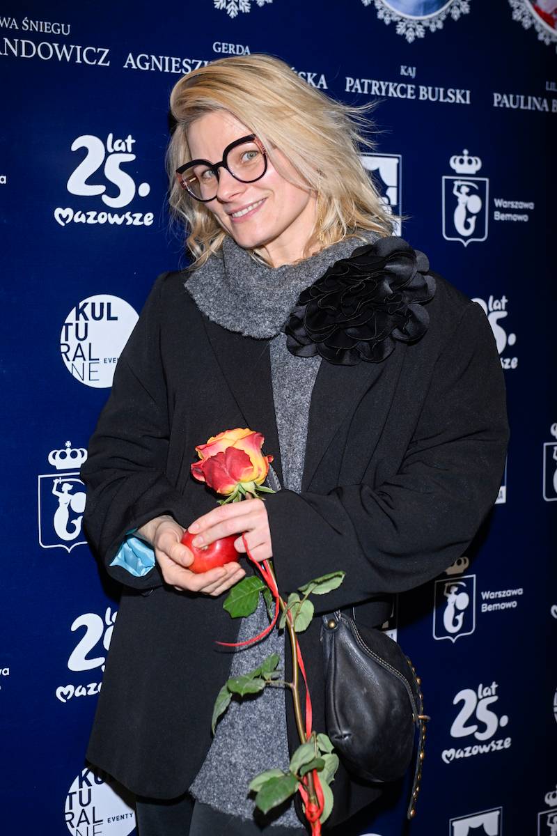 Gwiazdy ze swoimi dziećmi na spektaklu “Królowa śniegu”. Ola Kisio, Sebastian Cybulski, Agnieszka Mrozińska…