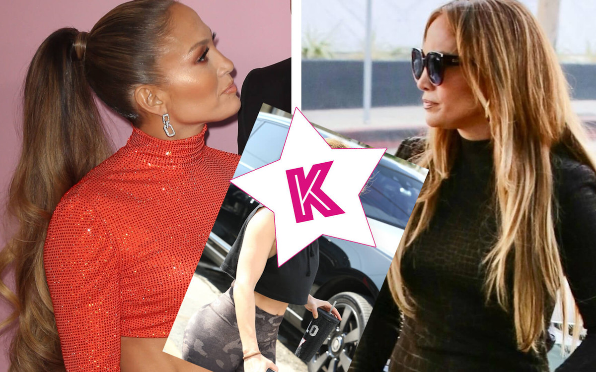 Jennifer Lopez BEZ DOCZEPÓW. Jej włosy nie są w dobrej kondycji