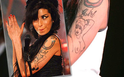 Tatuaż Amy Winehouse może gorszyć?