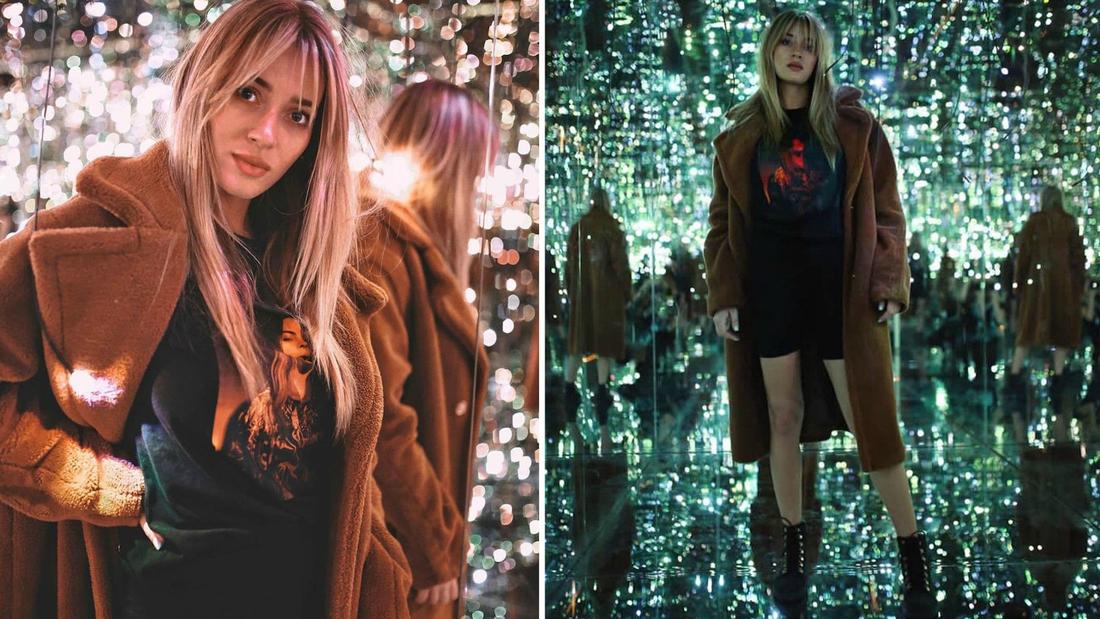 Marcelina Zawadzka w futerku