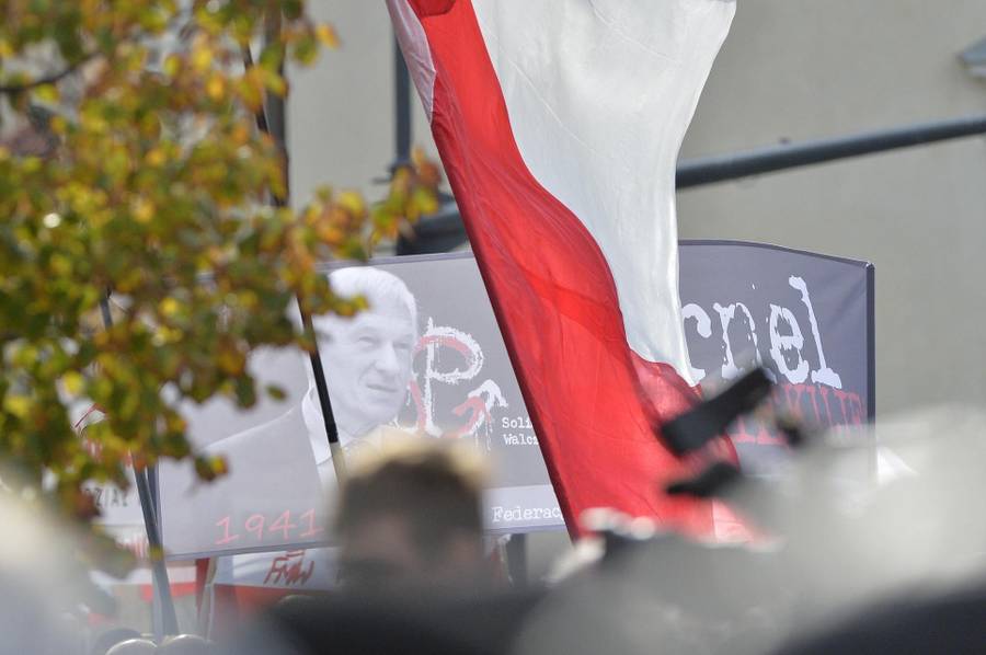 Pogrzeb Kornela Morawieckiego