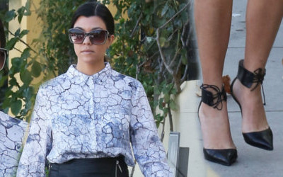 Kourtney Kardashian jak prawdziwa gwiazda (FOTO)