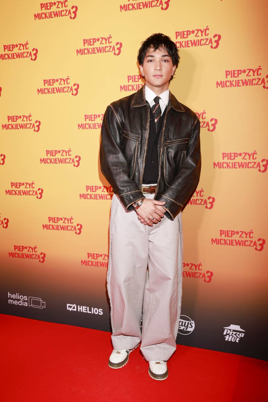 Krystian Embradora na premierze "Piep*zyć Mickiewicza 3", fot. AKPA