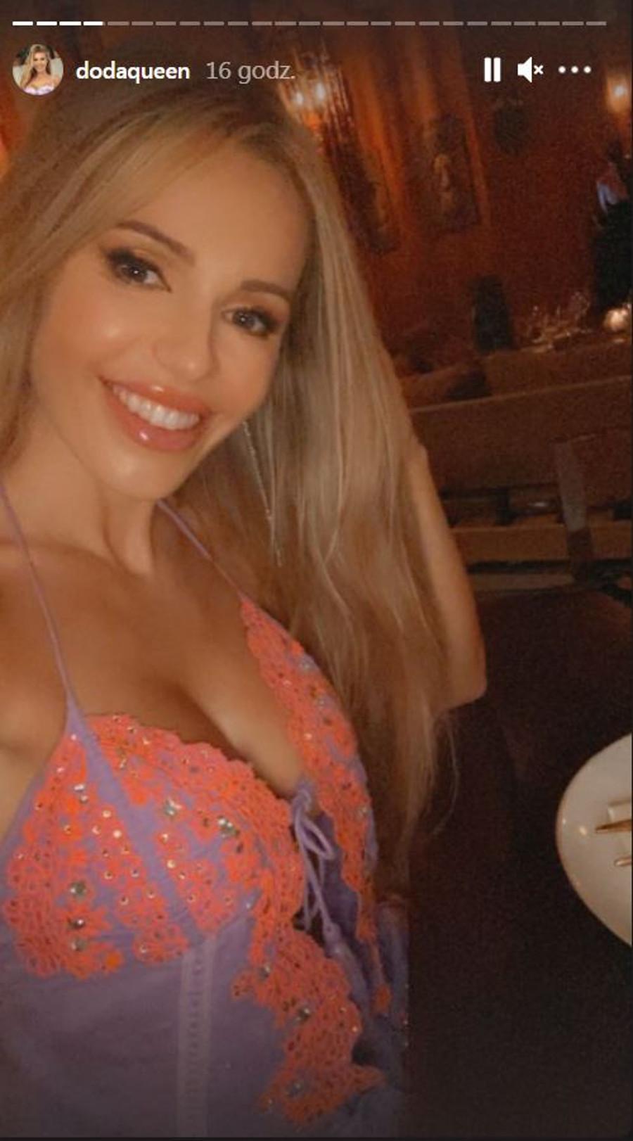 Doda wyjechała na dłuższe wakacje bez męża. 