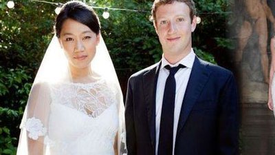 Skromna suknia ślubna żony twórcy Facebooka