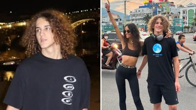 Syn Klaudii El Dursi zapozował z tajemniczą blondynką! Komentarze znajomych nie pozostawiają złudzeń