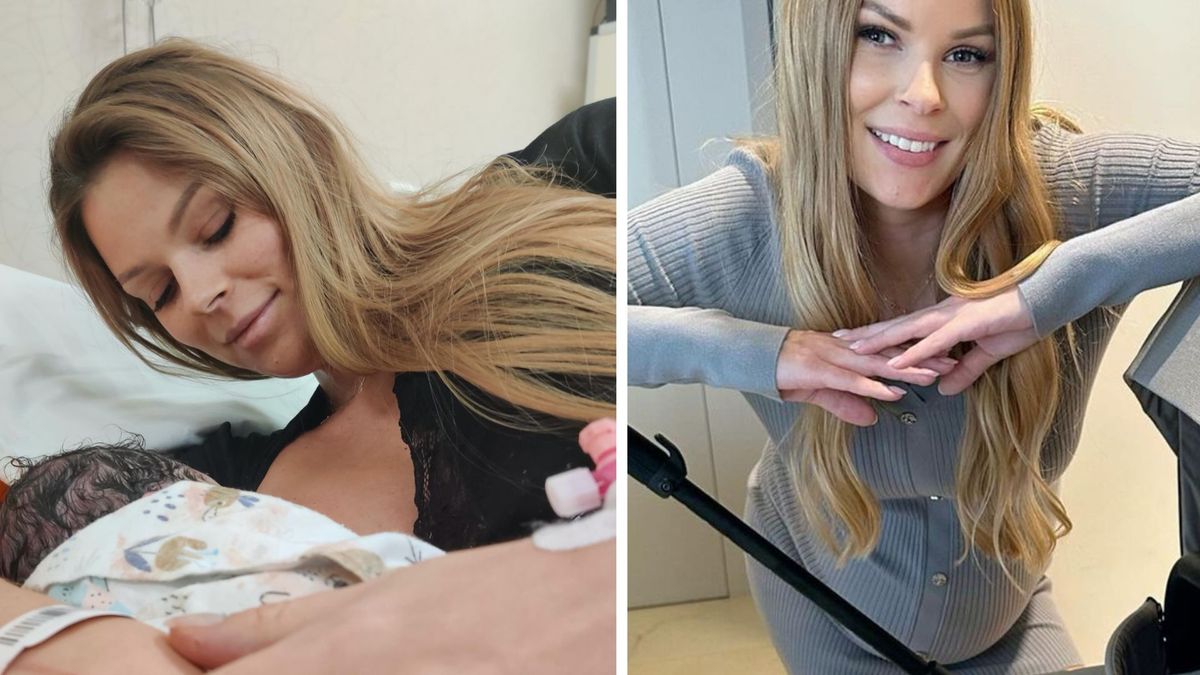 Małgorzata Tomaszewska pokazała nowo narodzoną córeczkę Laurę 