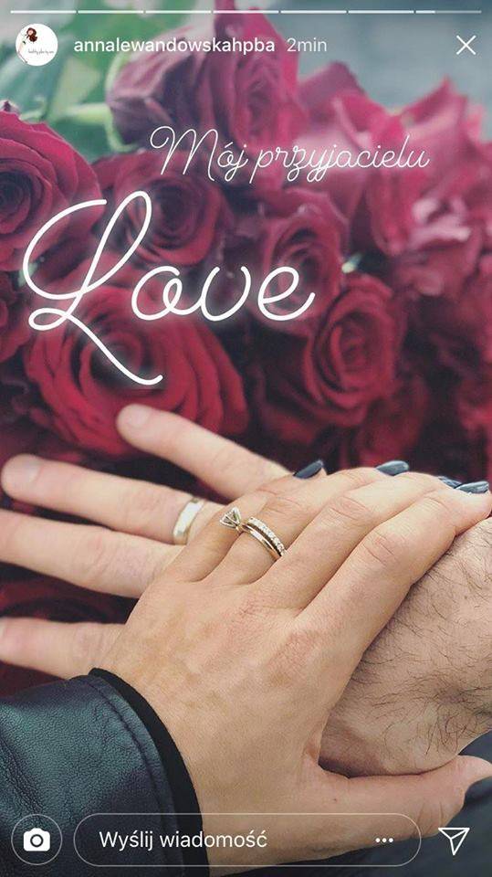 Lewy nie trafił z prezentem dla Ani na Walentynki?