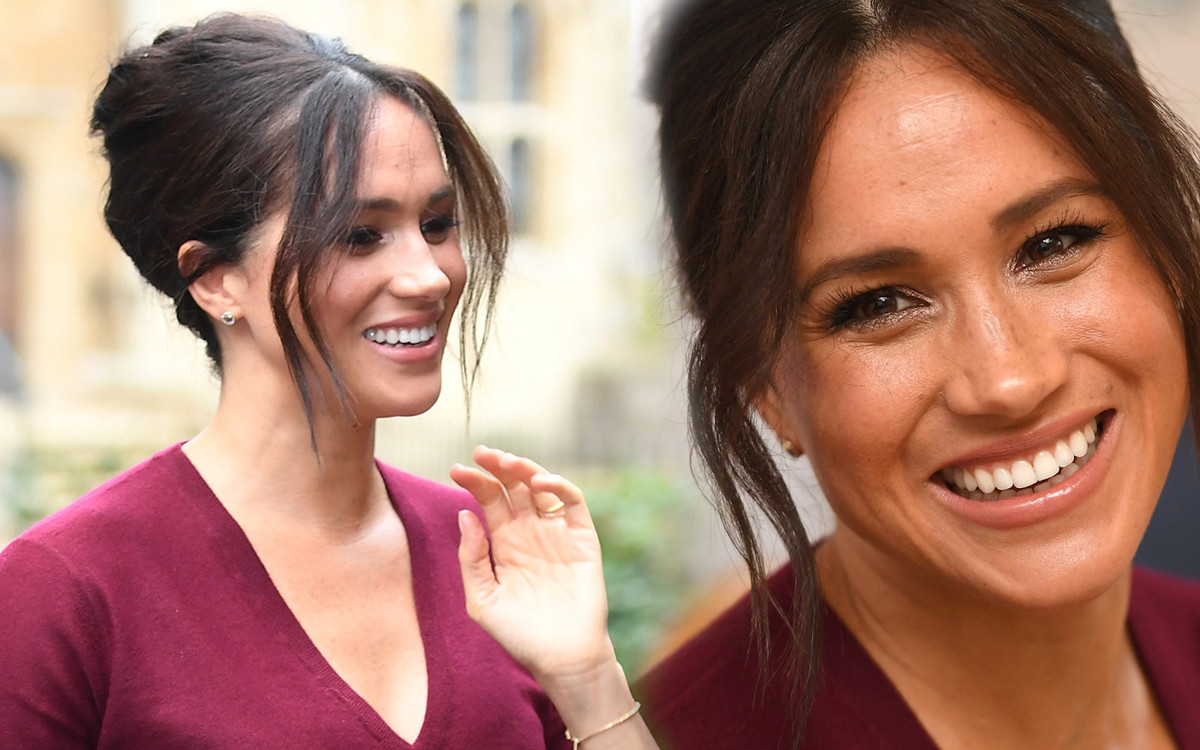 HOT mama! Meghan Markle pokazała się w obcisłej, skórzanej spódnicy (ZDJĘCIA)