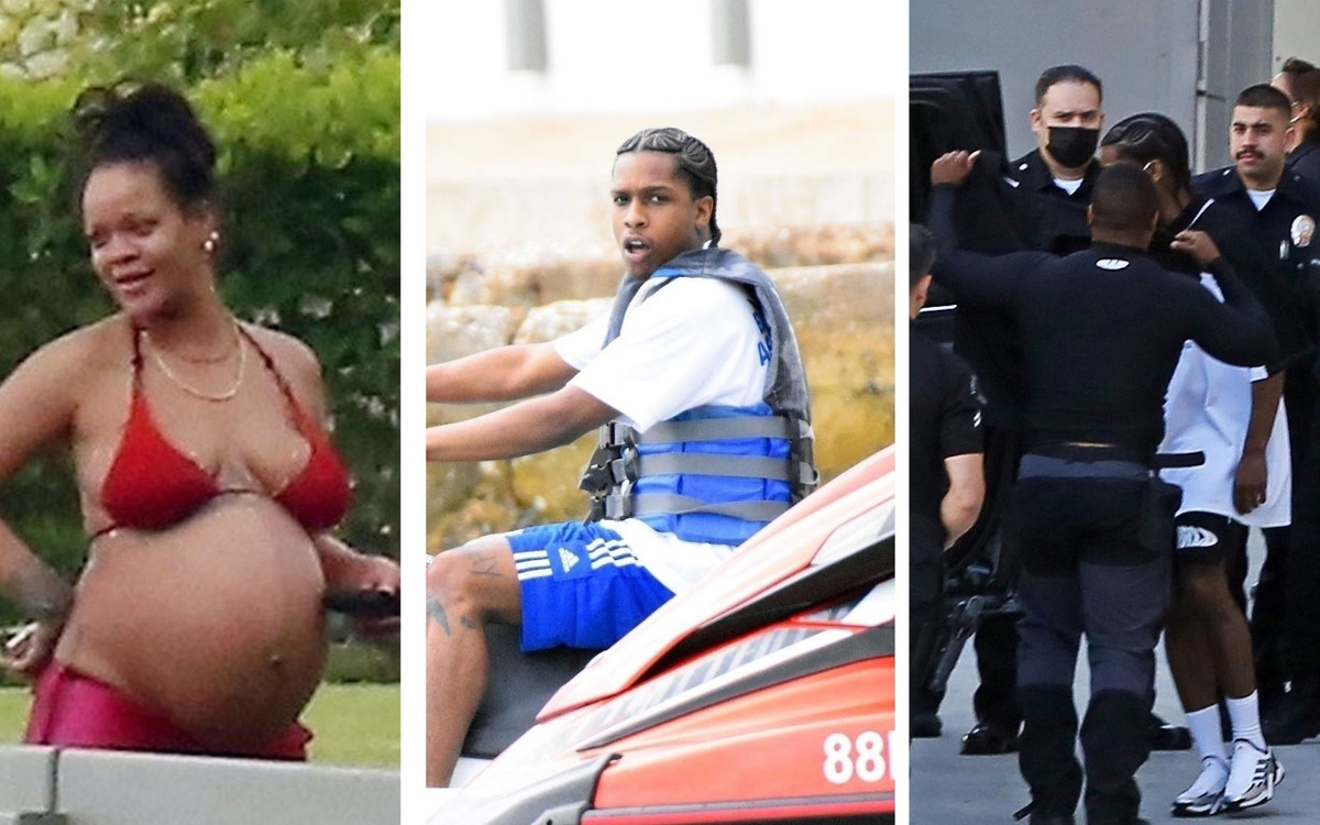 Rihanna i ASAP Rocky na chwilę PRZED aresztowaniem i PO wyjściu z aresztu (ZDJĘCIA)