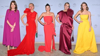 Bal TVN 2025. Te gwiazdy postawiły na kolor. Aż kręci się w głowie