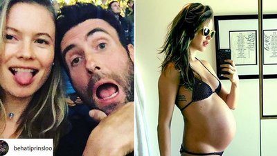 Adam Levine i Behati Prinsloo pokazali pierwsze zdjęcie dziecka (Instagram)