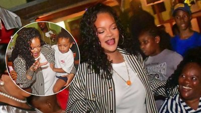 Rihanna przyleciała na Barbados. Niesłychane, jak jest tam witana (ZDJĘCIA)