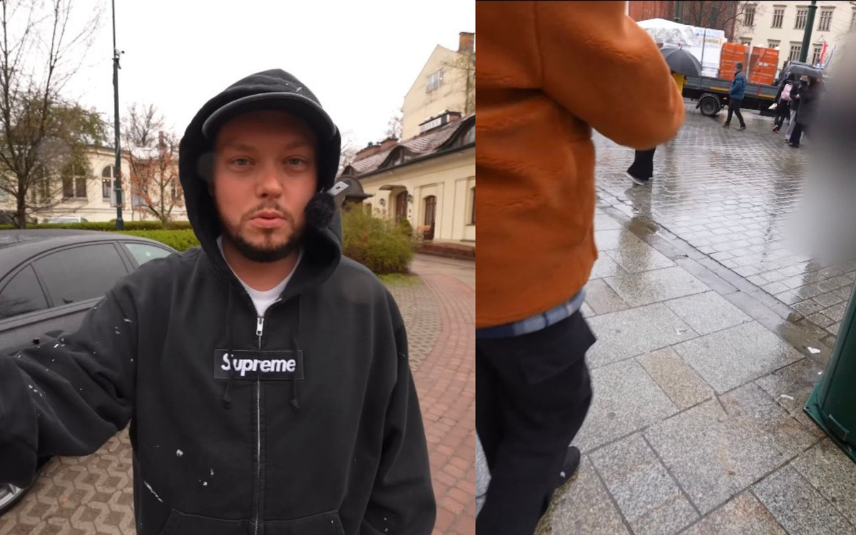 Sceny grozy na nagraniu u Książula. Musiała interweniować policja