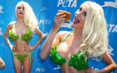 Courtney Stodden w bikini z… sałaty (FOTO)
