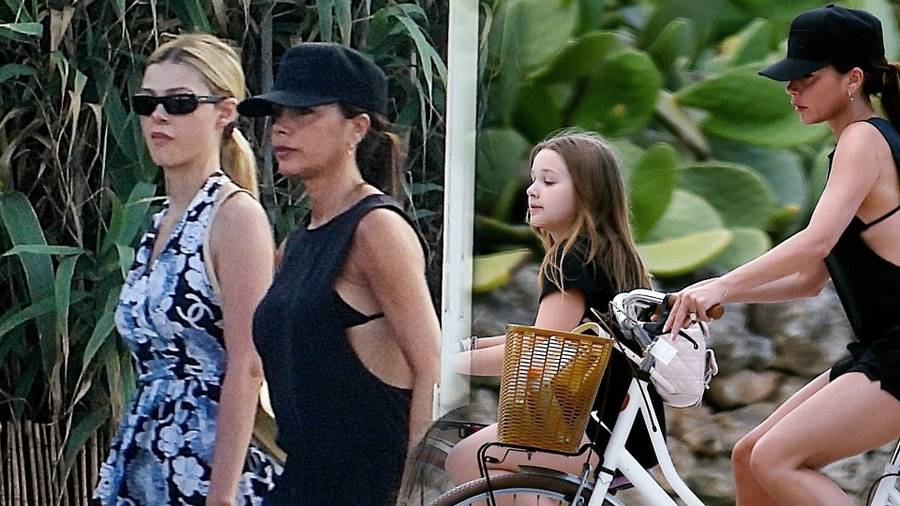 Beckhamowie na wakacjach