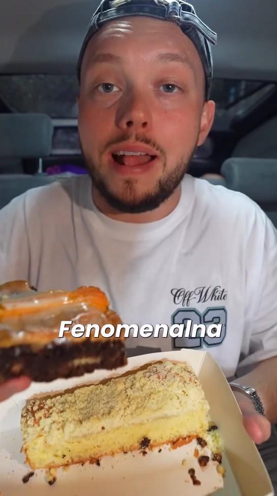 Książulo zachwycony drożdżówką od Magdy Gessler, fot. Instagram