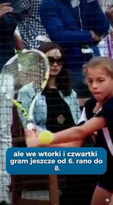Maja Chwalińska na archiwalnych nagraniach, fot. Instagram