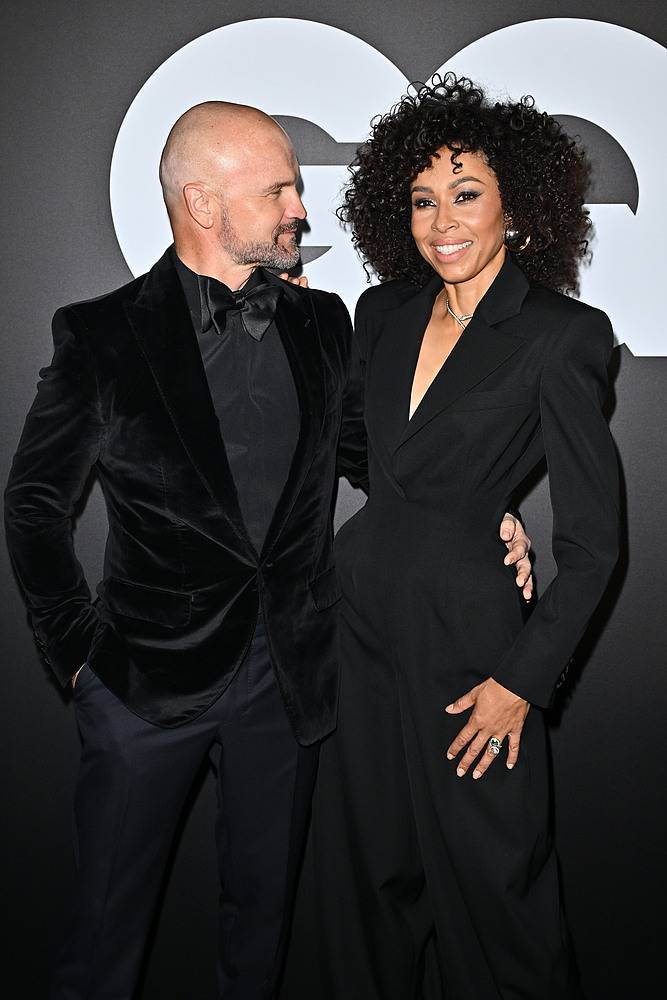 Omenaa Mensah i Rafał Brzoska - Premiera GQ Poland, fot. KAPiF