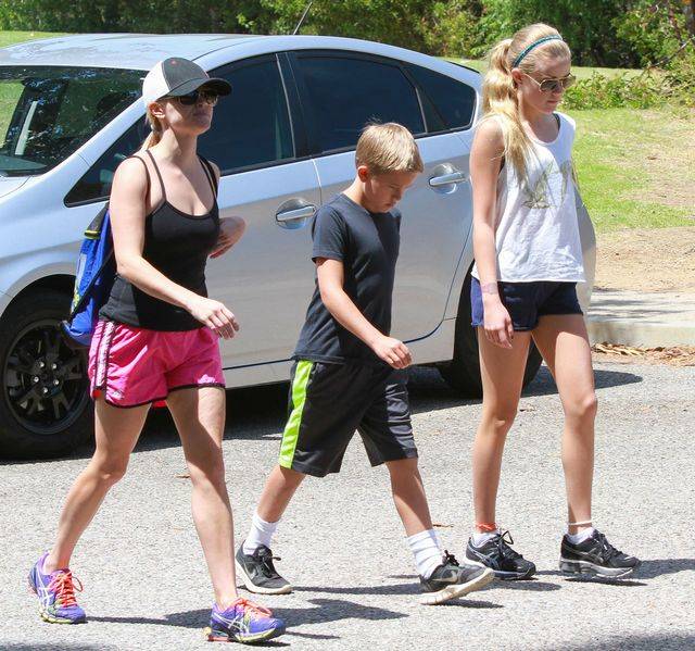 Reese Witherspoon z córką Avą i synem Deaconem na wycieczce