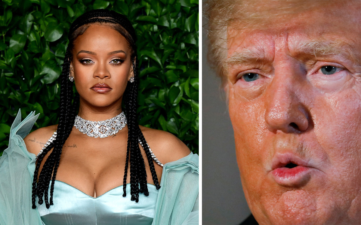 Donald Trump OSTRO krytykuje występ Rihanny na Super Bowl!