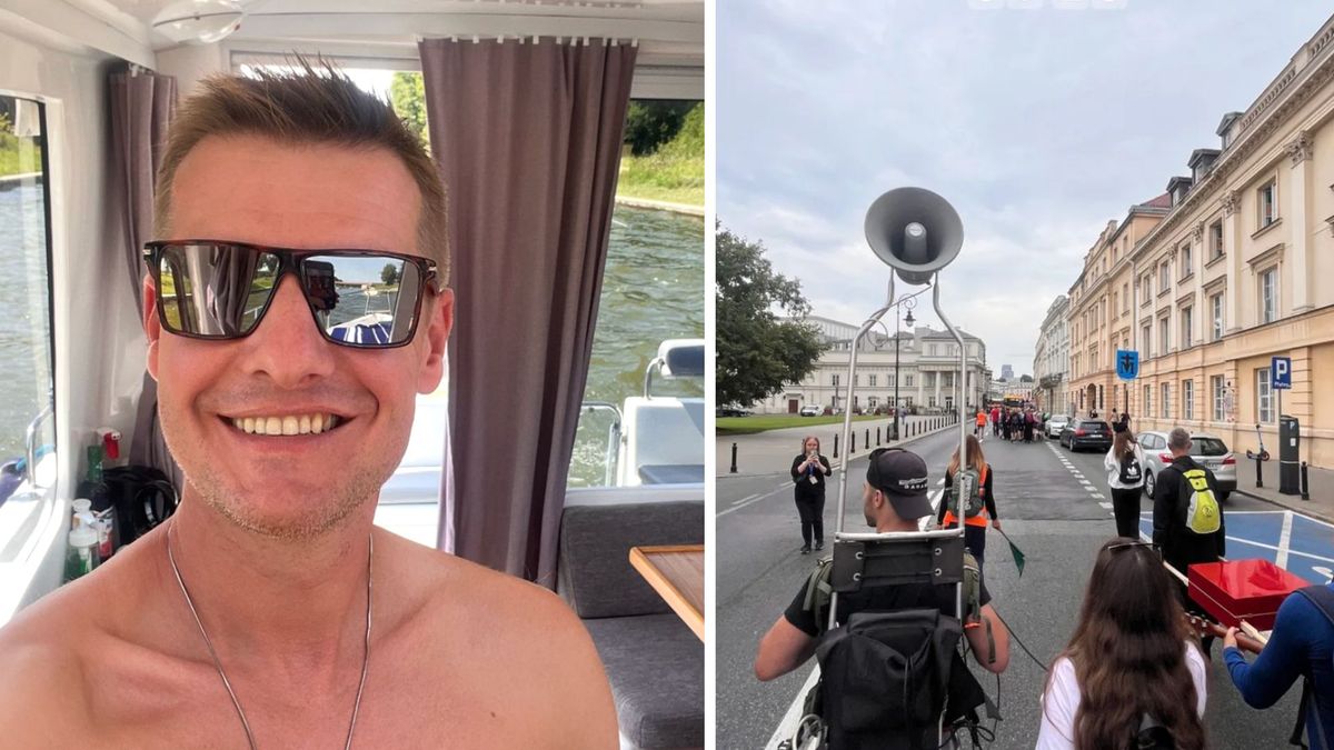 Rafał Mroczek poszedł na pielgrzymkę