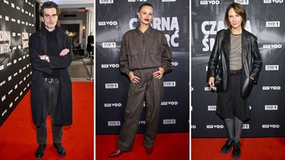 Gwiazdy na premierze serialu “Czarna śmierć”! Ilona Ostrowska, stylowa Anna Karczmarczyk, Stockinger… (FOTO)