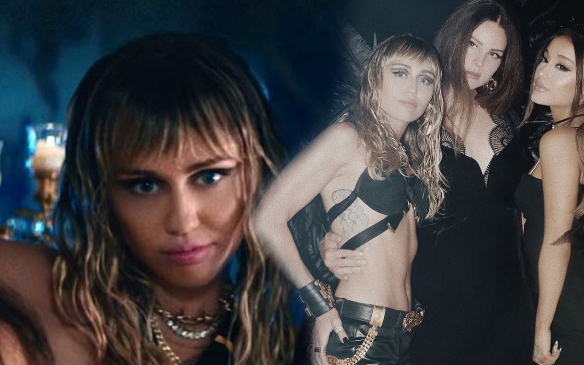 WOW! Najnowszy singiel Miley Cyrus z Arianą Grande i Laną del Rey rozpala do czerwonośći