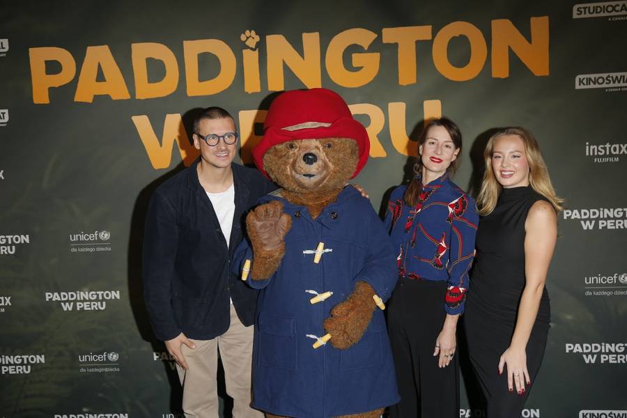 Premiera filmu “Paddington w Peru”! Grzegorz Collins i Sylwia Bomba, Wiktoria Gąsiewska z bratem, Lara Gessler (FOTO)