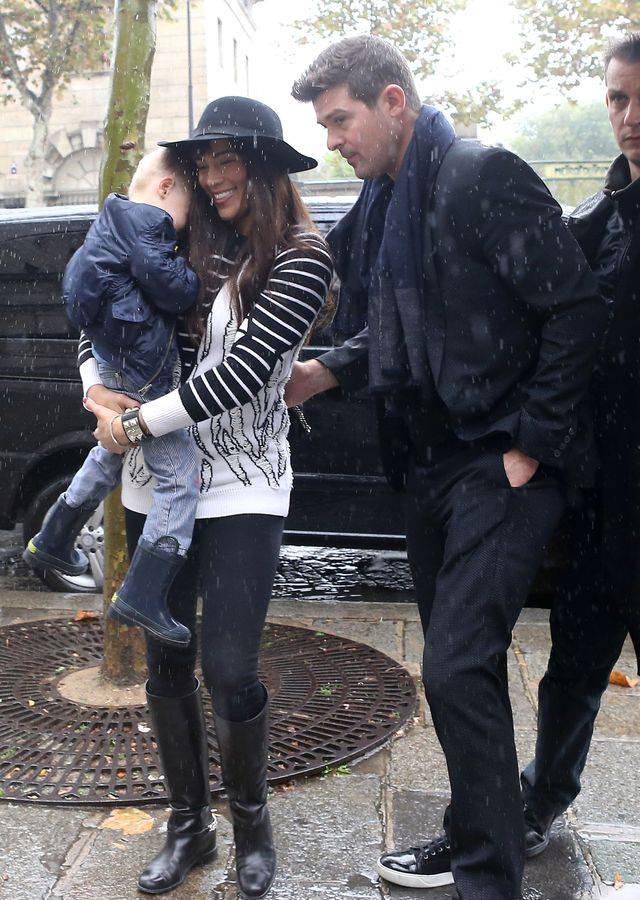 Robin Thicke z synem Julianem