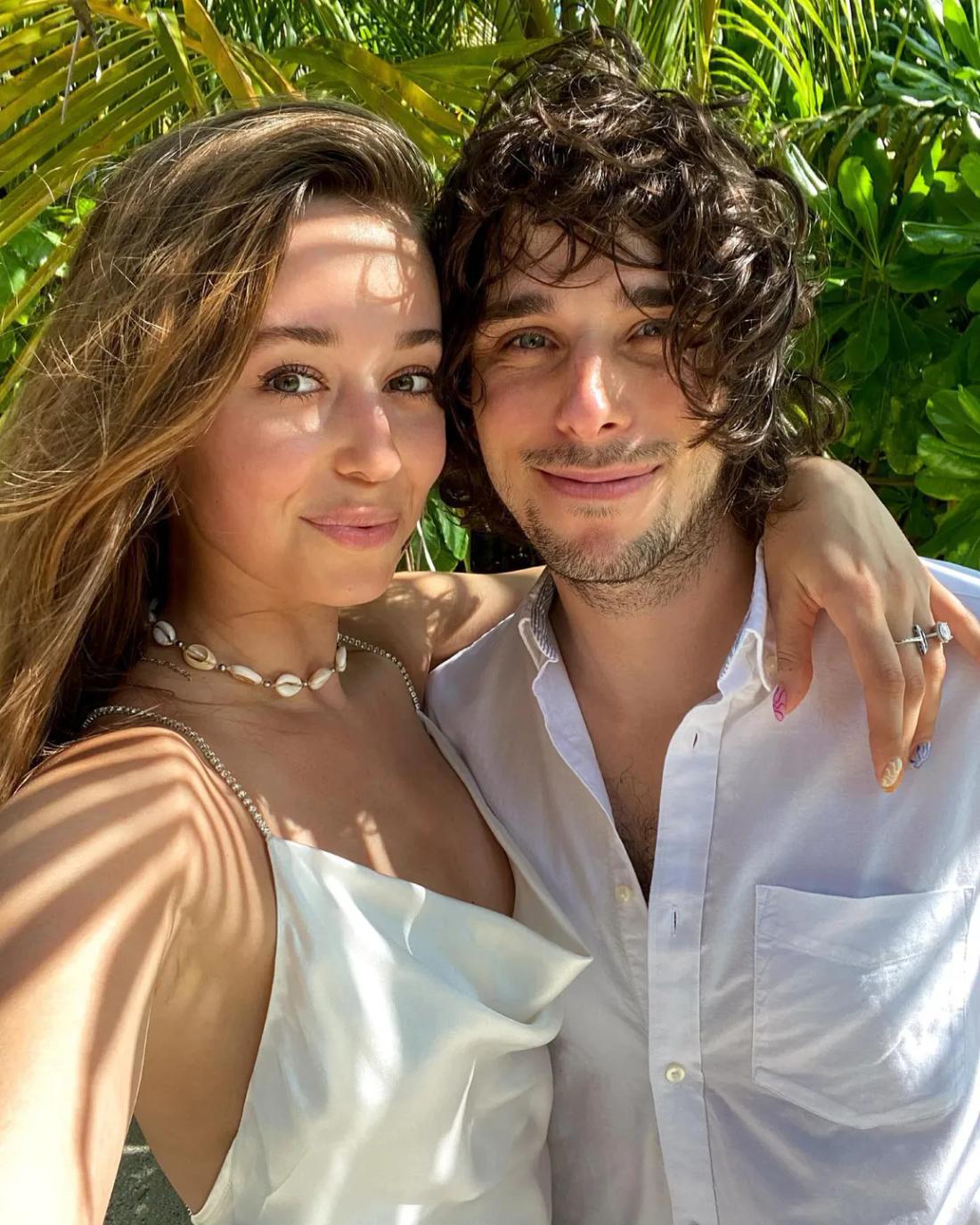 Izabella Krzan z partnerem Dominikiem / Fot. Instagram