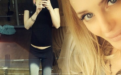 Alarmująca sylwetka ciężarnej siostry Sary Boruc (FOTO)