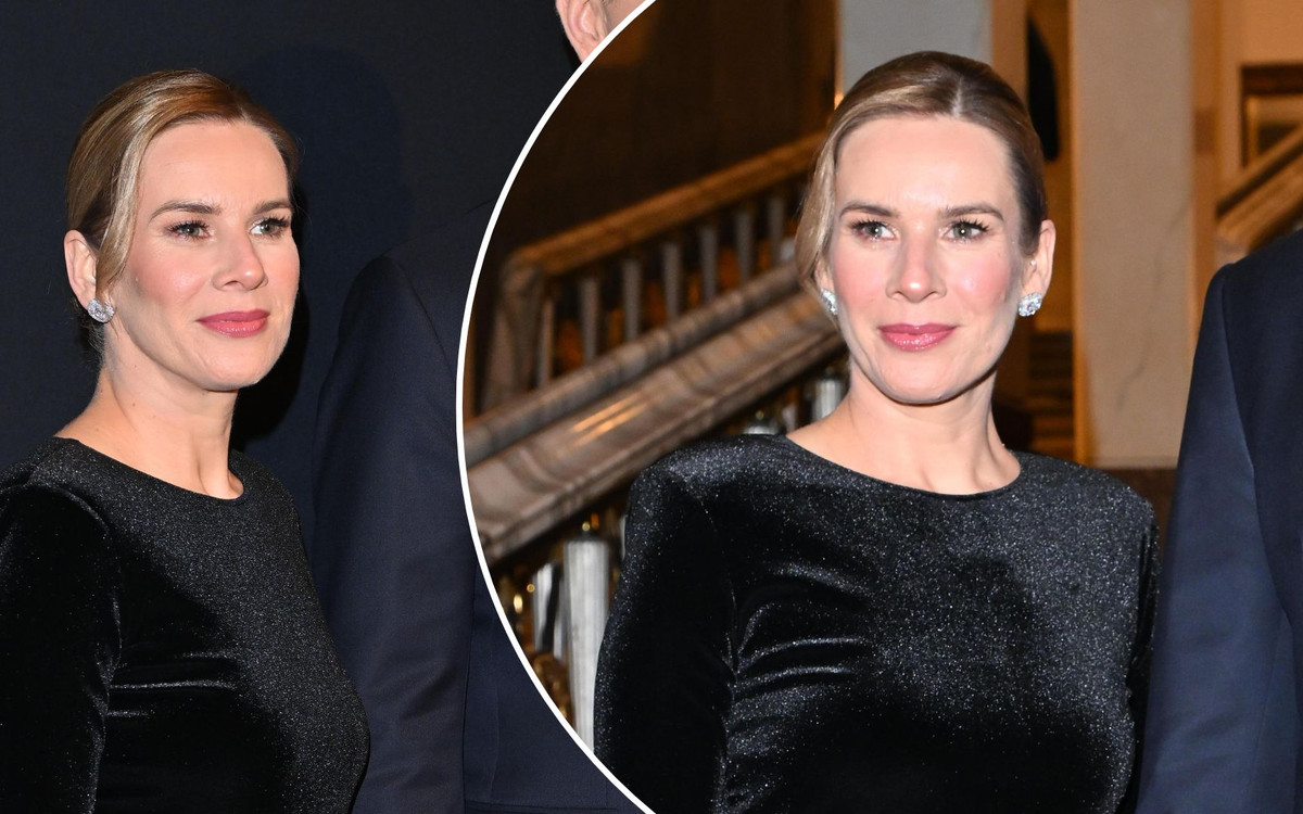 Marta Nawrocka cała na czarno w Operze Narodowej. Klasycznie, ale bardzo ostrożnie