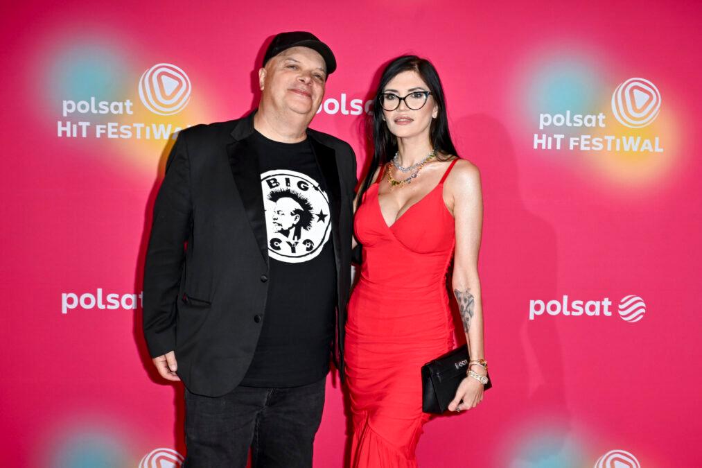 Krzysztof Skiba, Karolina Skiba na Polsat Hit Festiwal/AKPA