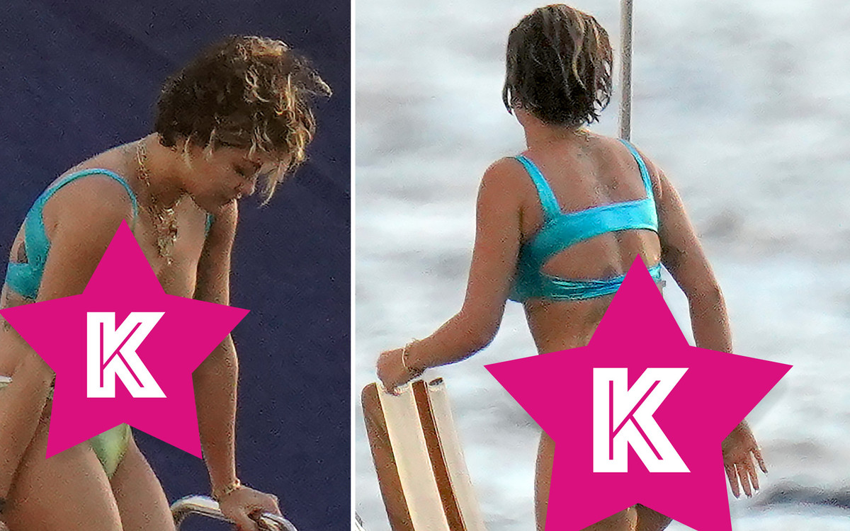 Rita Ora BEZ MAKIJAŻU i bez Photoshopa W BIKINI (ZDJĘCIA)