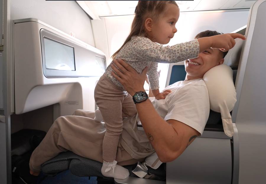 Wersow pokazała rodzinne wakacje w Dubaju! Maja pierwszy raz poleciała biznes klasą!