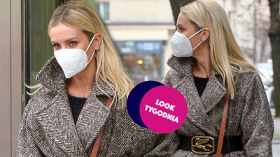 Agnieszka Woźniak-Starak w KLASYCZNYCH botkach. Obronią się w każdej stylizacji