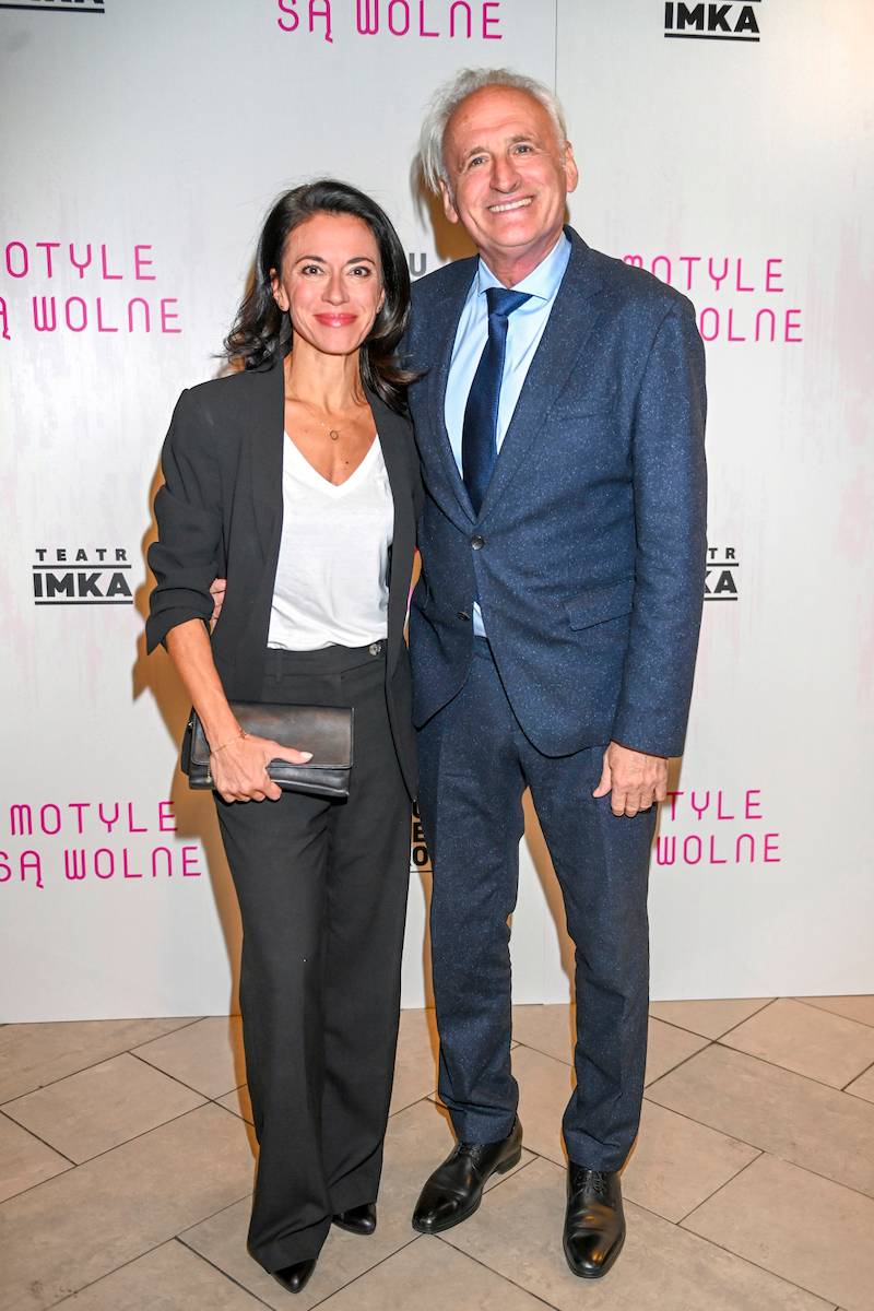 Premiera spektaklu “Motyle są wolne”. Krzesimir Dębski z nową partnerką, stylowa Małgorzata Socha…