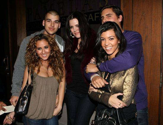 Tak zaczynała Kourtney Kardashian